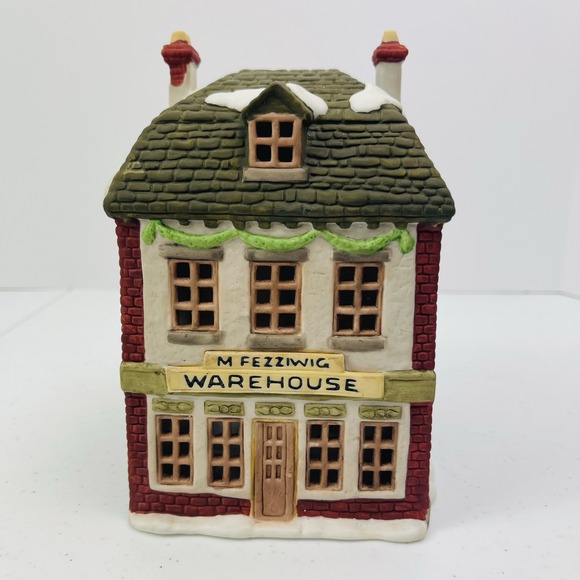 Department 56 Other - Dept 56 Dickens Village Series A Christmas Carol M Fezziwig Warehouse